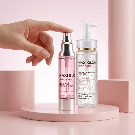 ACNE REPAIR DUO – Cleanser + PDRN Pink Peptide Serum for Clear & Smooth Skin