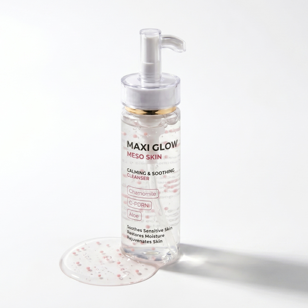 Maxiglow Meso Skin – Calming and Soothing Cleanser
