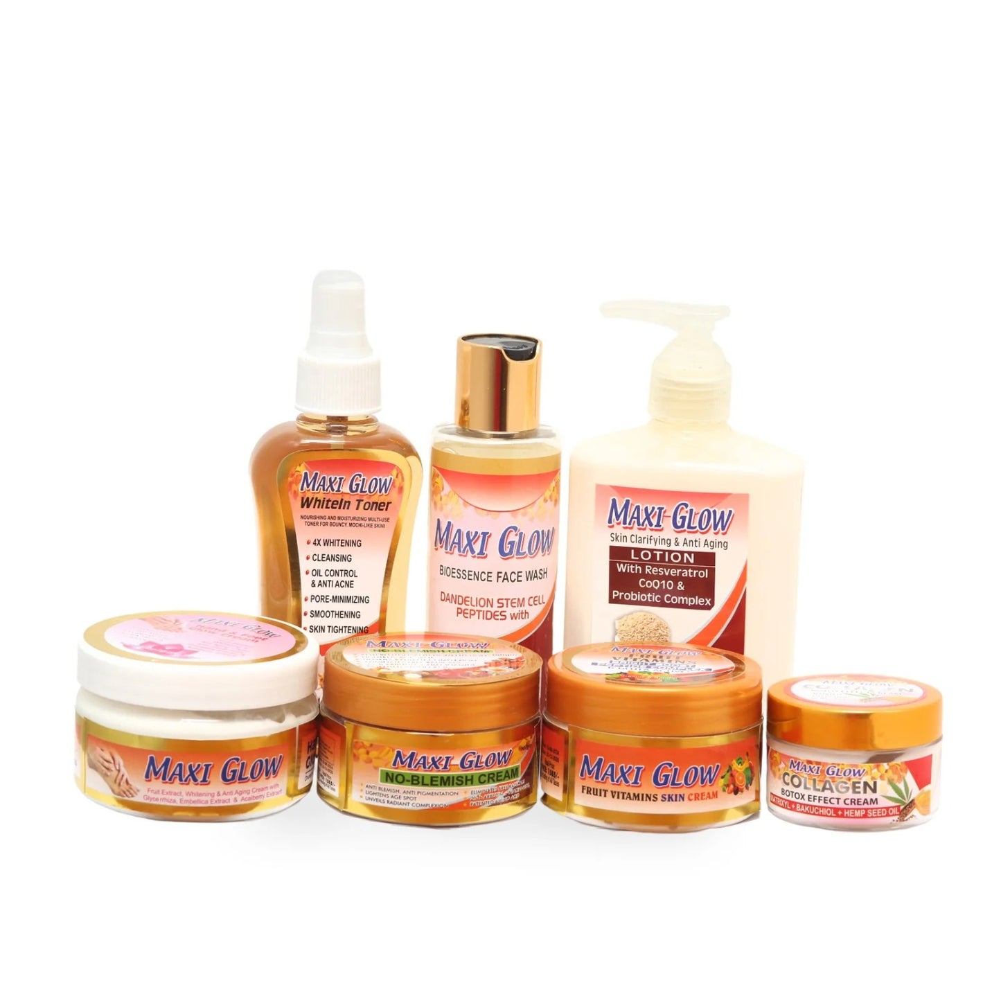 Face, Body Brightening & Tightening Antiaging Bundle