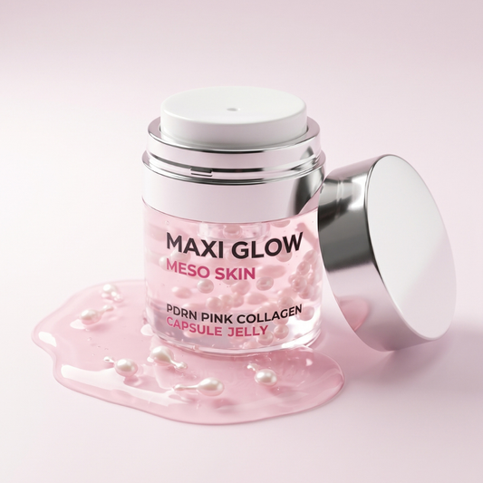 Maxiglow Meso Skin – Pink PDRN Collagen Caviar Capsule Jelly