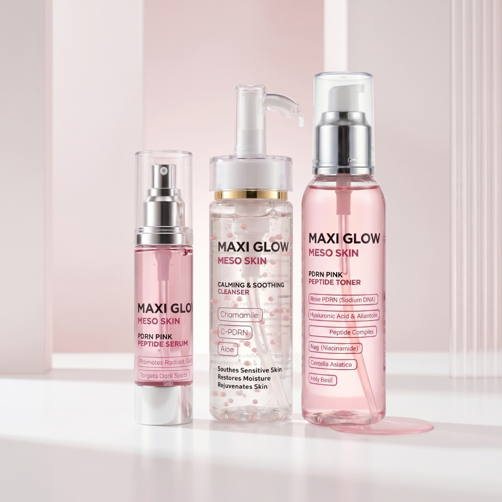 RETEXTURE BUNDLE – Cleanser + PDRN Toner + Peptide Serum for Smooth & Even Skin