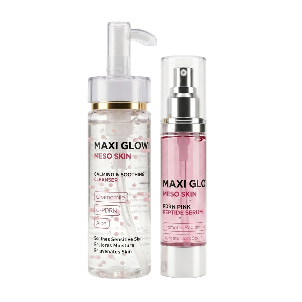ACNE REPAIR DUO – Cleanser + PDRN Pink Peptide Serum for Clear & Smooth Skin