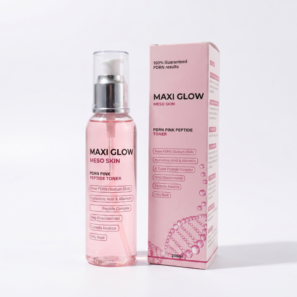 Maxiglow Meso Skin – PDRN Pink Peptide Toner