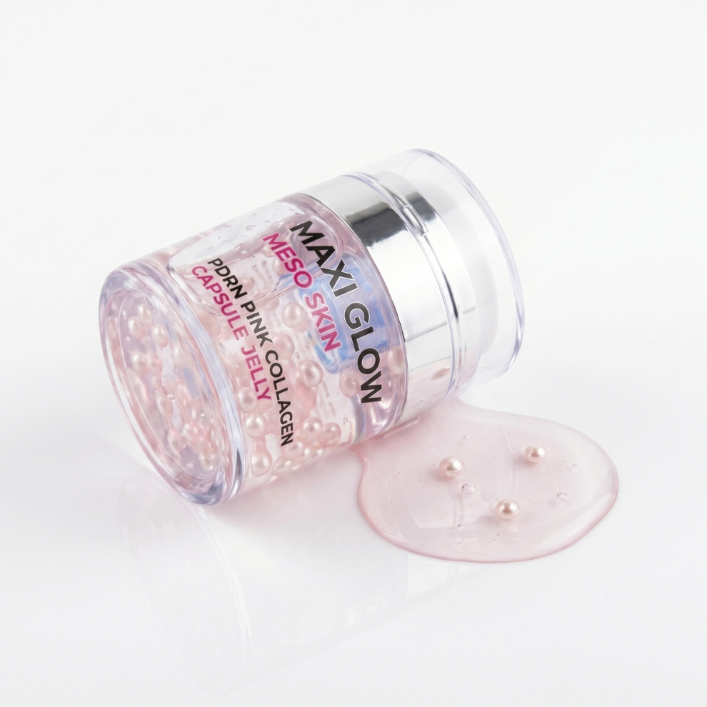 Maxiglow Meso Skin – Pink PDRN Collagen Caviar Capsule Jelly